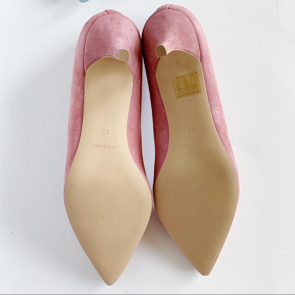 EVERLANE The Editor Rosewood Suede Kitten Heels - Picture 9 of 10